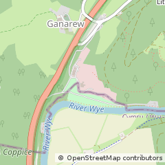 Map of Monmouth, Gwent