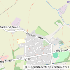 Map of Braintree, Essex