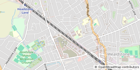 Map of Harrow