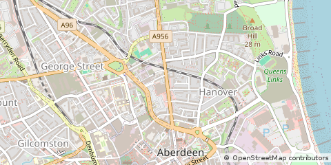 Map of Aberdeen