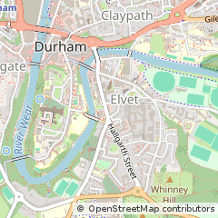 Map of Durham, Tyne and Wear