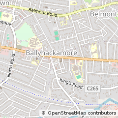 Map of Belfast
