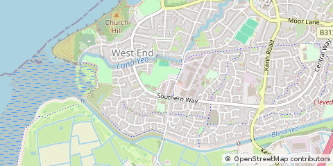 Map of Clevedon