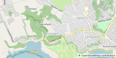 Map of Swansea