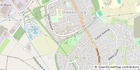 Map of Derby
