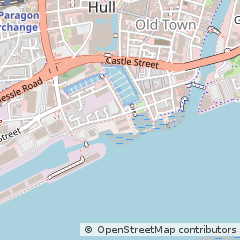 Map of Hull, East Yorkshire