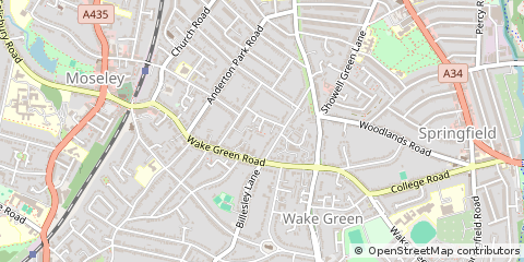 Map of Birmingham