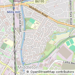 Map of Oldham