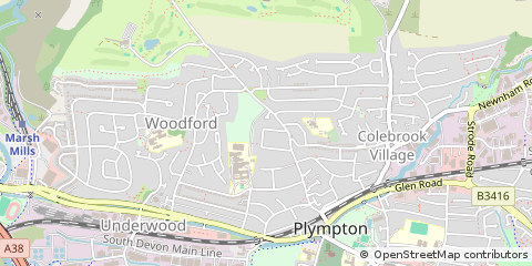 Map of Plymouth