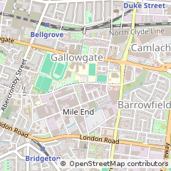 Map of Glasgow
