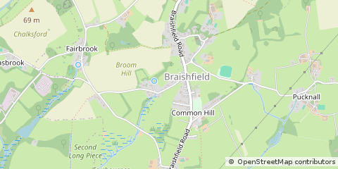 Map of Romsey, Hampshire