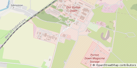Map of Salisbury, Wiltshire