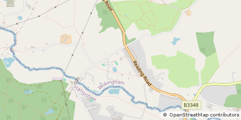 Map of Wokingham