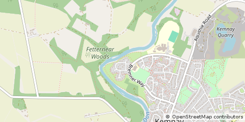 Map of Aberdeenshire