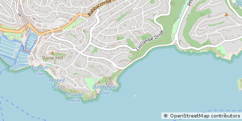Map of Torquay