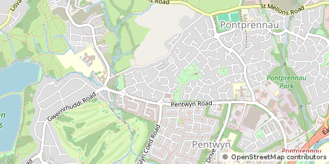 Map of Cardiff