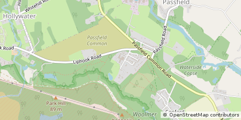 Map of Liphook