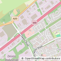 Map of Livingston, West Lothian