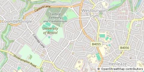 Map of Bristol