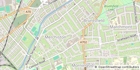 Map of Edinburgh