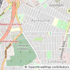 Map of Middlesbrough