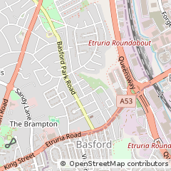 Map of Newcastle