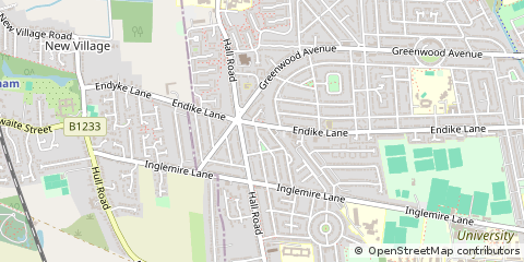 Map of Hull