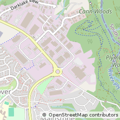 Map of Plymouth, Devon