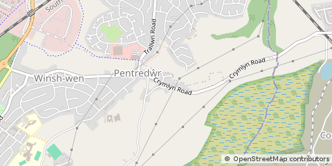 Map of Swansea