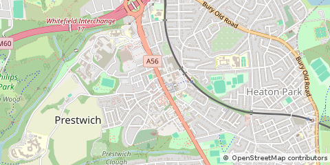 Map of Manchester