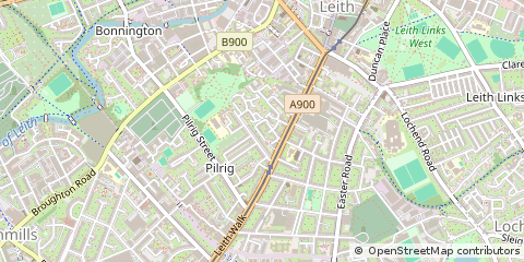 Map of Edinburgh