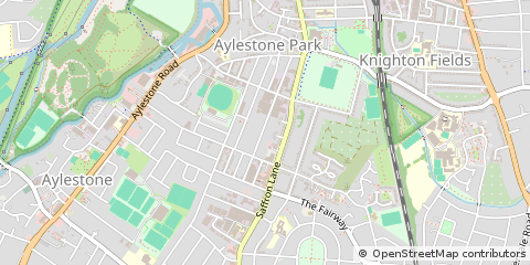 Map of Leicestershire