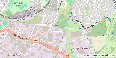 Map of Leeds