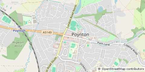 Map of Stockport