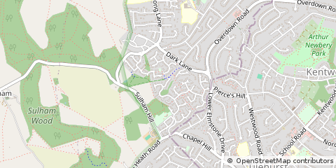 Map of Reading
