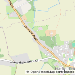 Map of Bishop's Stortford