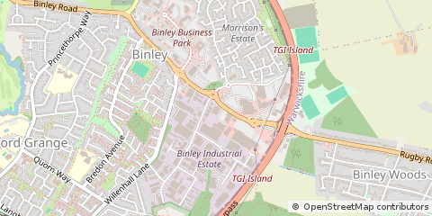 Map of Coventry