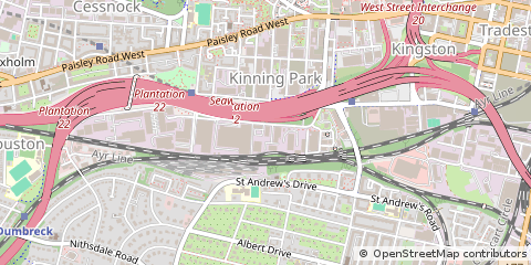 Map of Glasgow