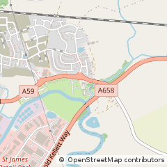 Map of Knaresborough, North Yorkshire