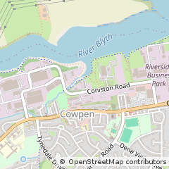 Map of Northumberland