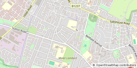 Map of Hull