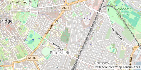 Map of Cambridge