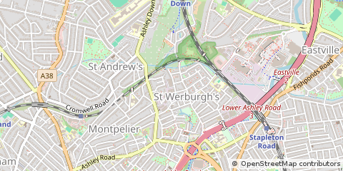 Map of Bristol