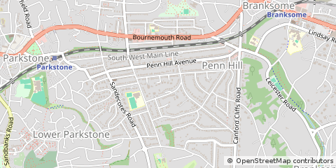 Map of Poole