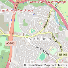Map of Manchester, Cheshire