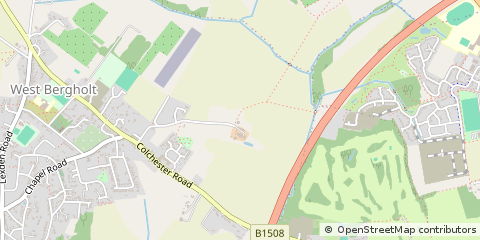 Map of Colchester, Essex