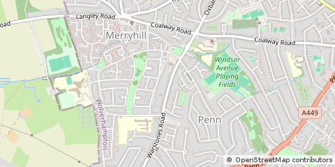 Map of Wolverhampton