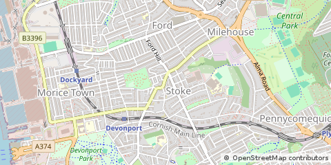 Map of Plymouth