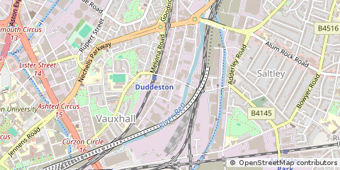 Map of Birmingham
