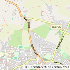 Map of Bradford-on-Avon, Wiltshire
